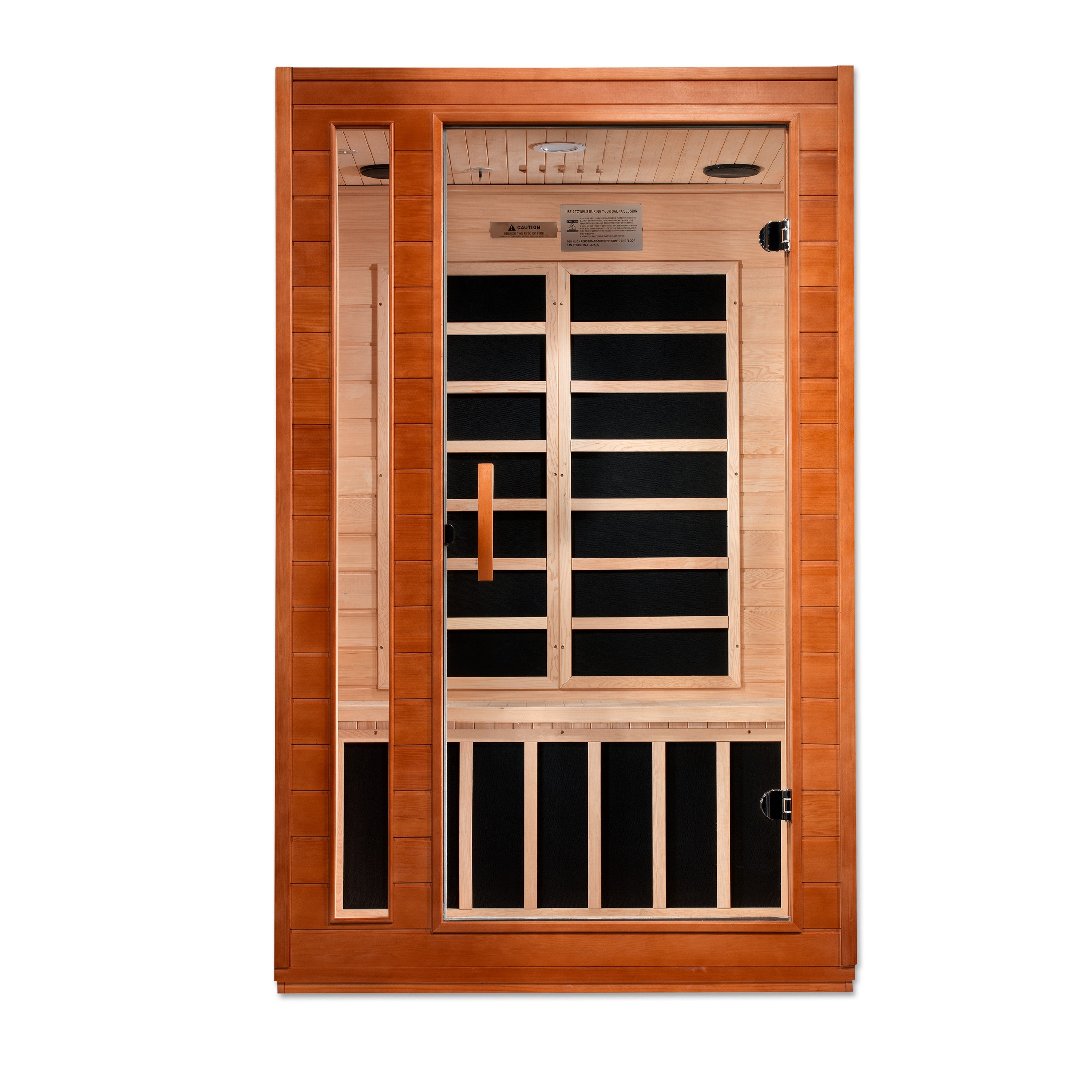 Dynamic Cardoba Elite 2-Person Ultra Low EMF FAR Infrared Sauna (Canadian Hemlock)