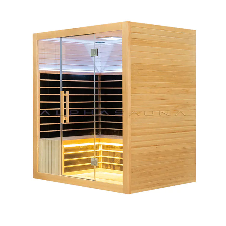 AlphaSauna- Hemlock Infrared Sauna ALP-1760