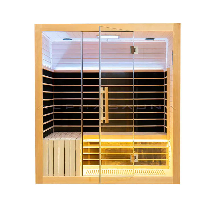 AlphaSauna- Hemlock Infrared Sauna ALP-1760