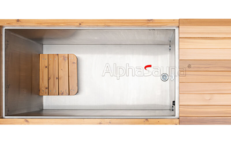 AlphaSauna Oem Cold Plunge Cube Outdoor IBT-2000SS