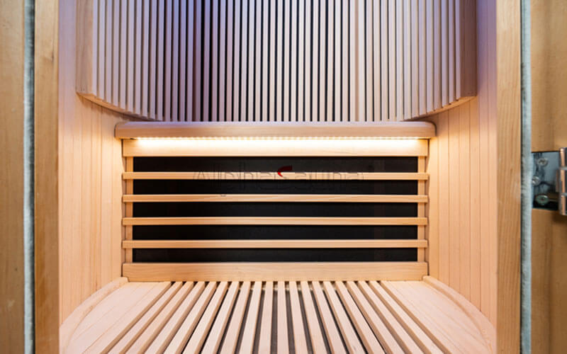 AlphaSauna Hemlock Infrared Sauna-ALP-1020R