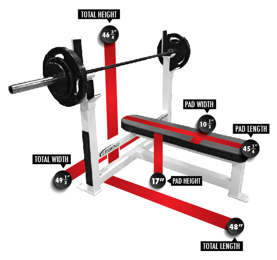 Olympic Flat Bench MODEL #3105