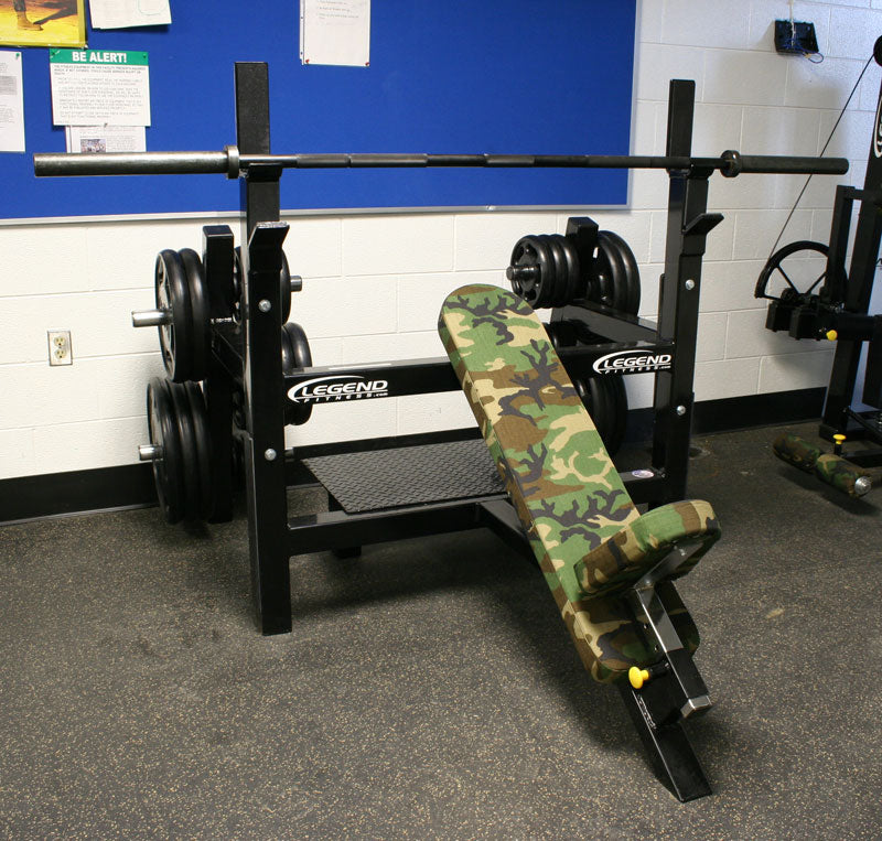 Olympic Incline Bench with Plate Storage MODEL #3154