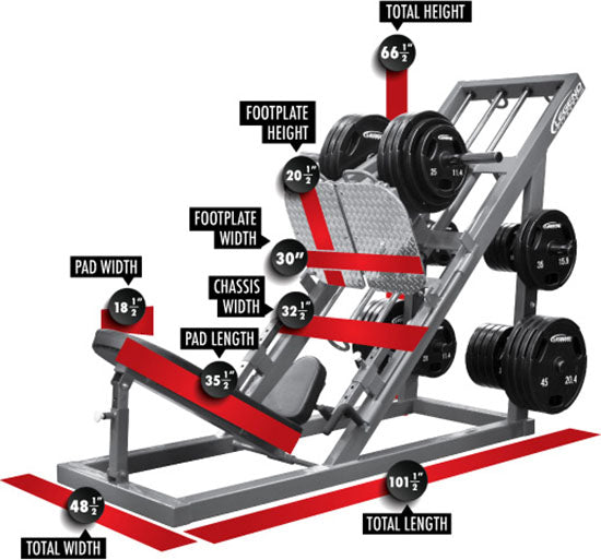 Unilateral Angle Leg Press MODEL #3308