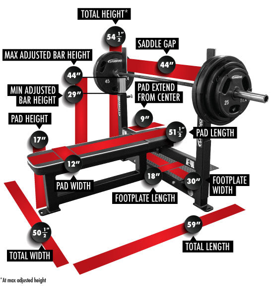 Legend - Competition Flat Bench Press MODEL