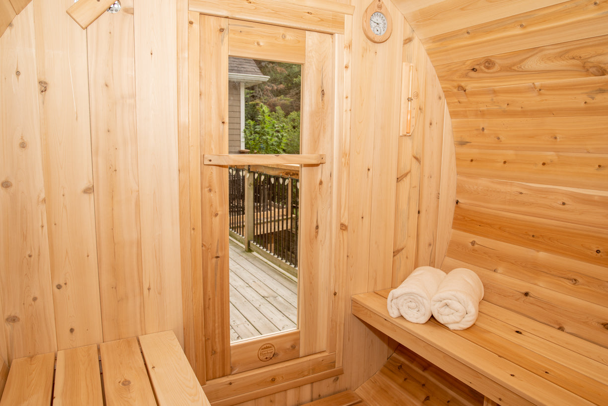 Dundalk LeisureCraft- CT Harmony Barrel Sauna CTC22W