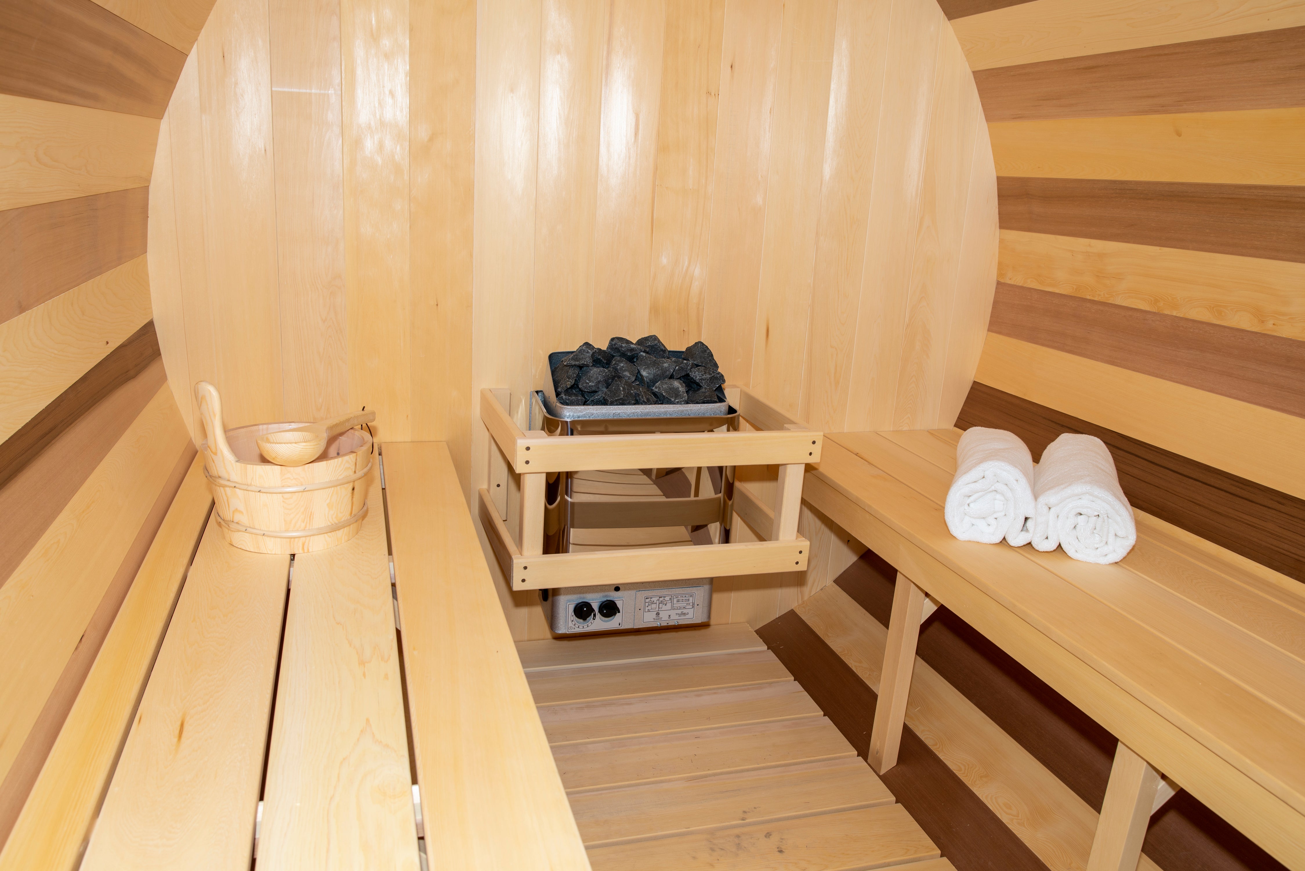 Dundalk LeisureCraft- CT Tranquility Barrel Sauna CTC2345W