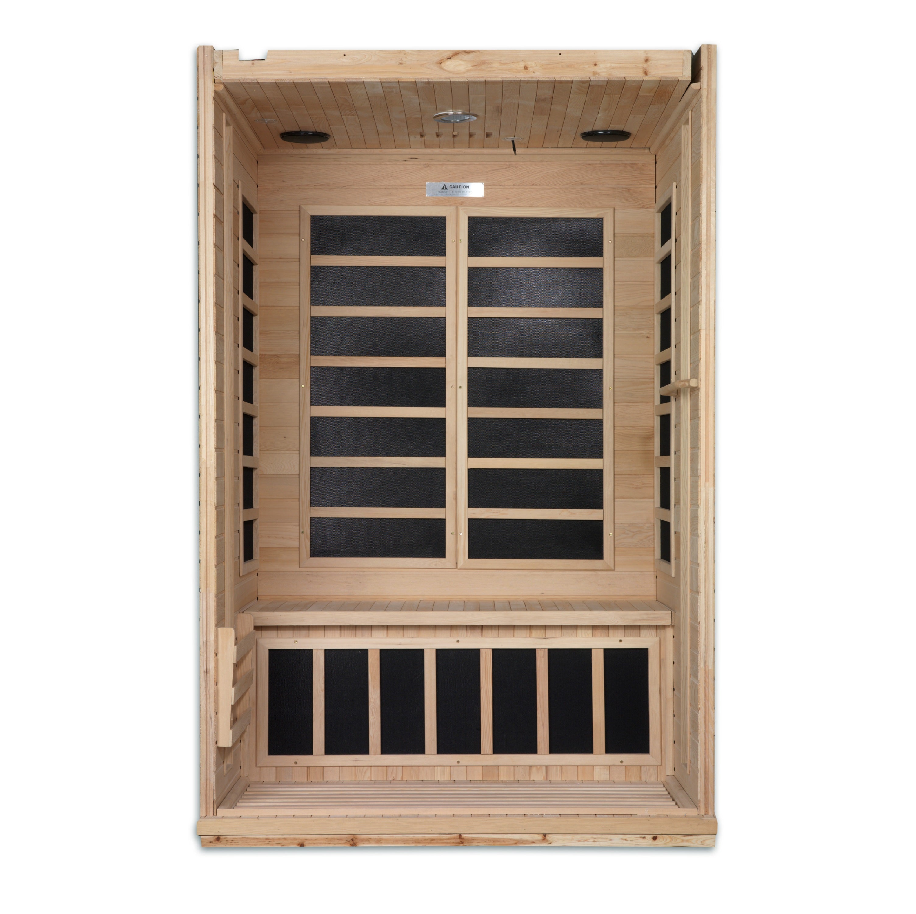 Dynamic Venice Elite 2-Person Ultra Low EMF FAR Infrared Sauna (Canadian Hemlock)