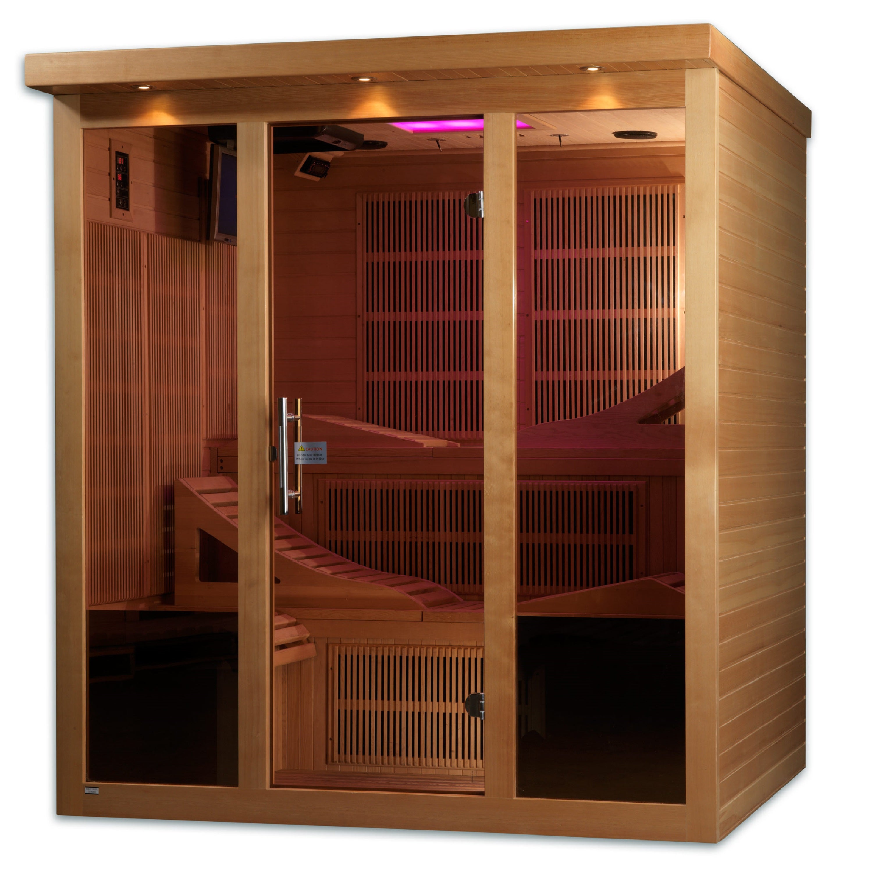 Golden Designs 6-Person GDI-6996-01 Near Zero EMF Far Infrared Sauna (Canadian Hemlock)