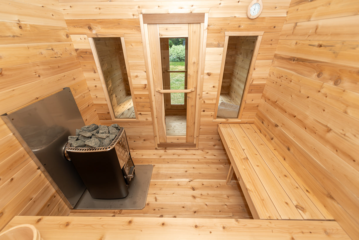 Dundalk LeisureCraft-CT Georgian Cabin Sauna with Changeroom CTC88CW