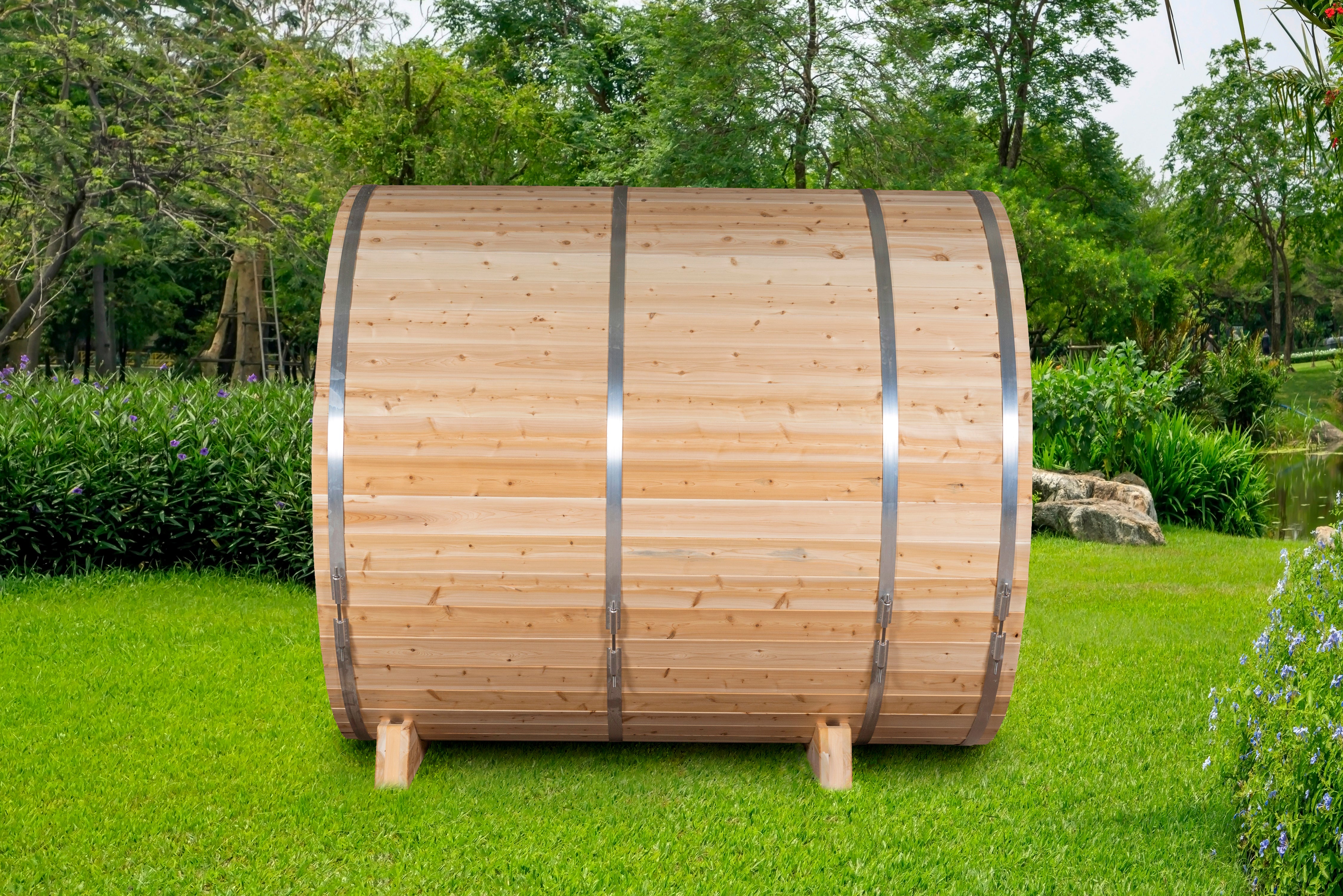 Dundalk LeisureCraft-Serenity MP Barrel Sauna CTC2245MP