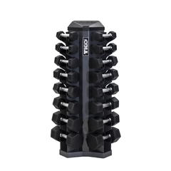 TKO 8 PAIR VERTICAL DUMBELL RACK SKU: 826VDR8-SM