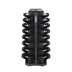 TKO 8 PAIR VERTICAL DUMBELL RACK SKU: 826VDR8-SM